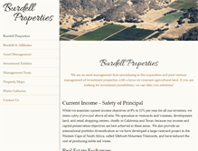 Tablet Screenshot of burdell.com